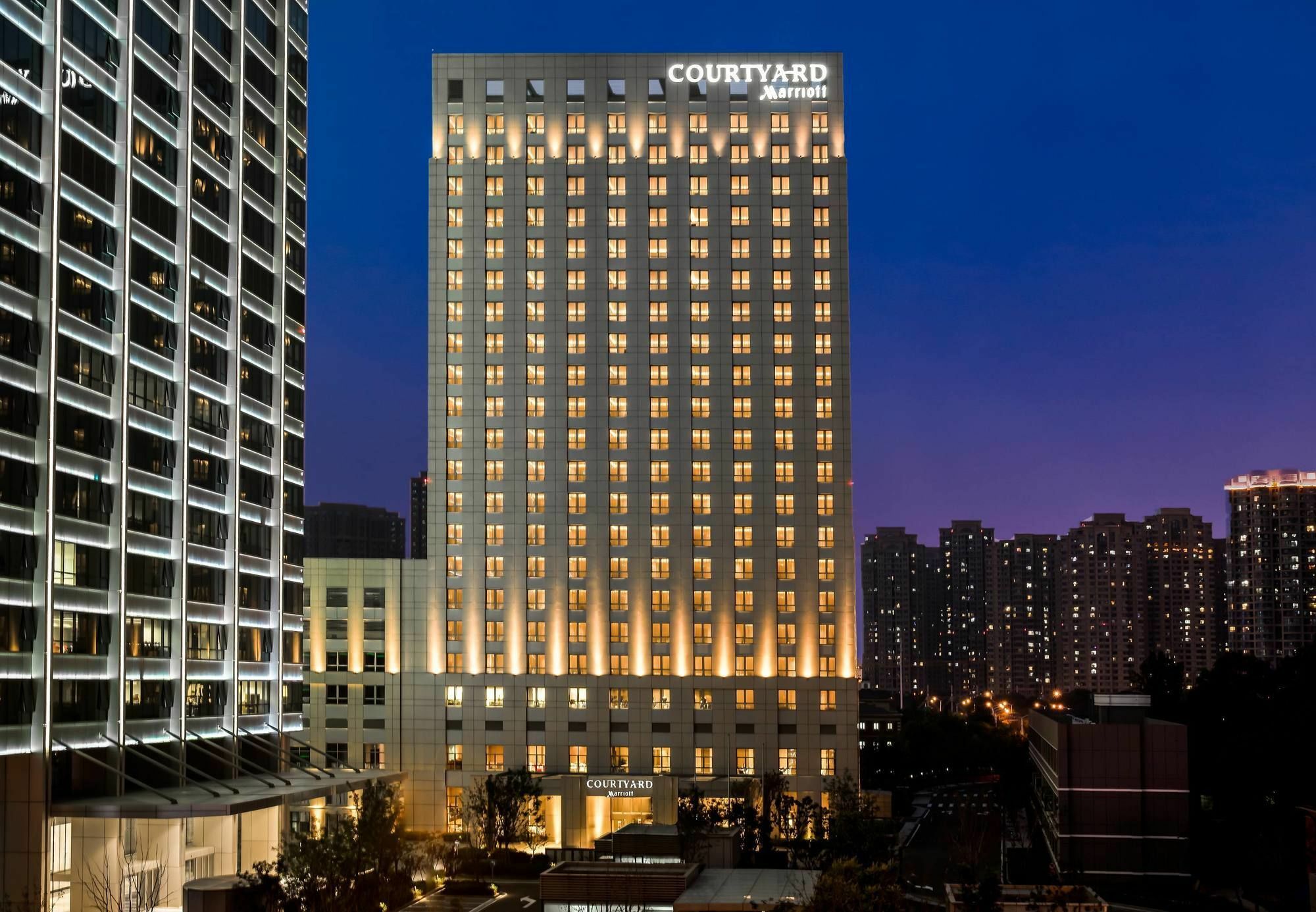 Courtyard By Marriott Tianjin Hongqiao Hotel Exterior photo